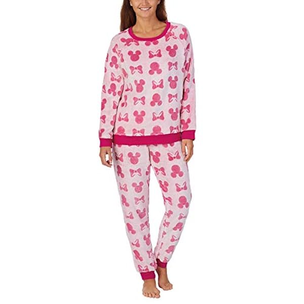 Disney Conjunto de 2 piezas de forro polar para mujer